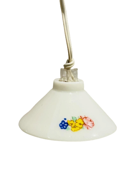 LAMPE À SUSPENDRE MOTIF FLEURS 3,5V