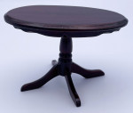 TABLE OVALE BOIS TON MERISIER