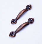 2 POIGNEES DE PORTE A FIXER