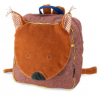 SAC À DOS BRODÉ ÉCUREUIL - « POMME DES BOIS »