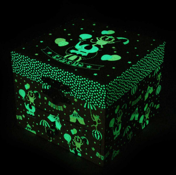 Coffret Musical Phosphorescent - Circus