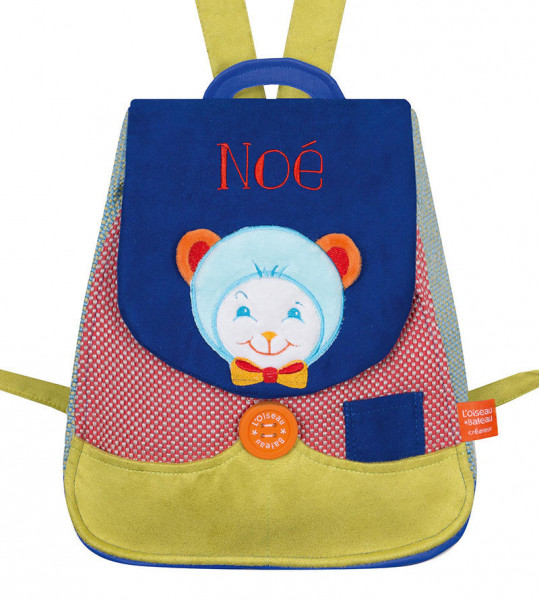 SAC À DOS TCHIKI BRODÉ (AU CHOIX)