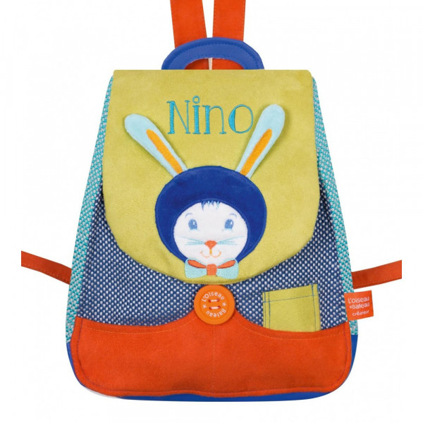 SAC À DOS TCHIKI BRODÉ (AU CHOIX)