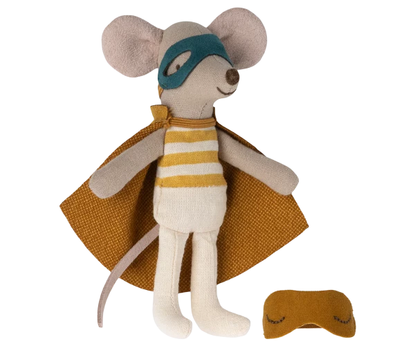 MAILEG - SOURIS SUPER HEROS