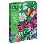 CANEVAS A DIAMANTER PAPILLONS ET MARGUERITES