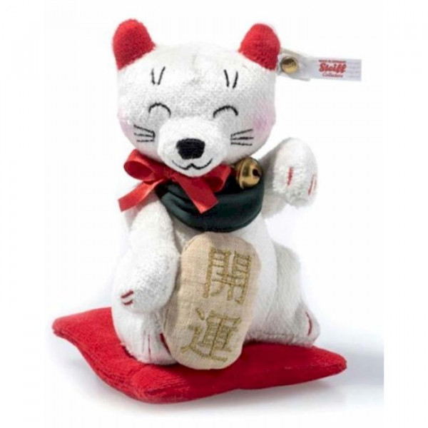 STEIFF - CHAT PORTE-BONHEUR MANEKINEKO