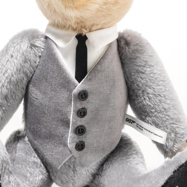 STEIFF - Ours Teddy James Bond Goldfinger