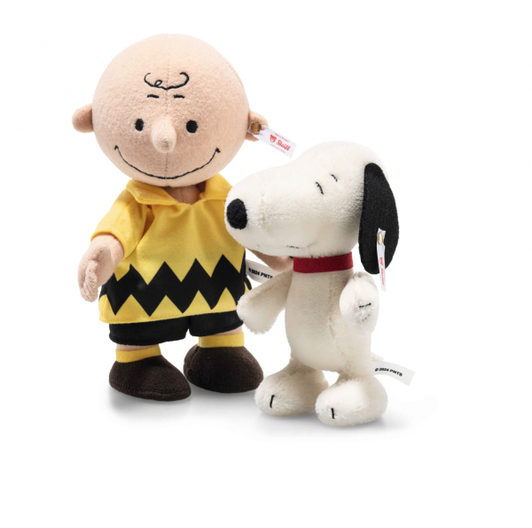 STEIFF - CHARLIE BROWN AVEC SNOOPY