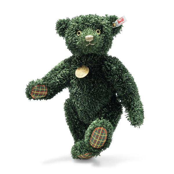 STEIFF OURS VERT DE NOEL