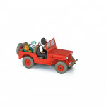 LES VOITURES DE TINTIN - LA JEEP ROUGE
