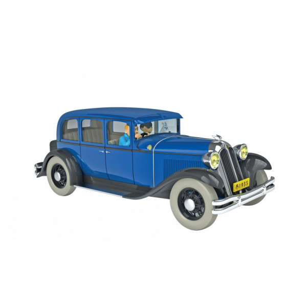 LES VOITURES DE TINTIN - LA VOITURE POUR NANKING