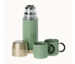 THERMOS ET TASSES VERT-MENTHE