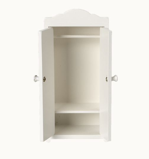 ARMOIRE BLANCHE EN BOIS