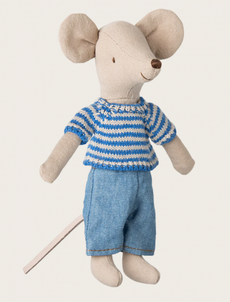 MAILEG - PULL TRICOT ET PANTALON, GRAND FRERE SOURIS