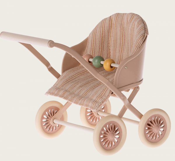 MAILEG - POUSSETTE BEBE ROSE