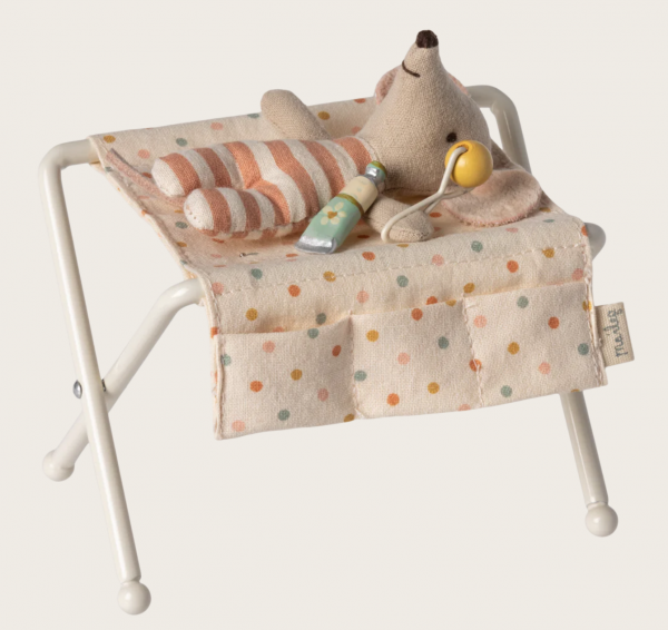 MAILEG - TABLE A LANGER, BEBE SOURIS