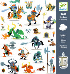 160 STICKERS - CHEVALIERS