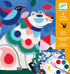 4 CARTES A PEINDRE - LE BESTIAIRE