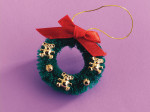 COURONNE DE NOËL DECOREE