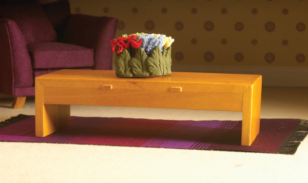 TABLE BASSE MODERNE TYPE CONSOLE