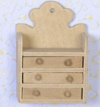 ETAGERE MURALE POUR CUISINE BOIS BRUT