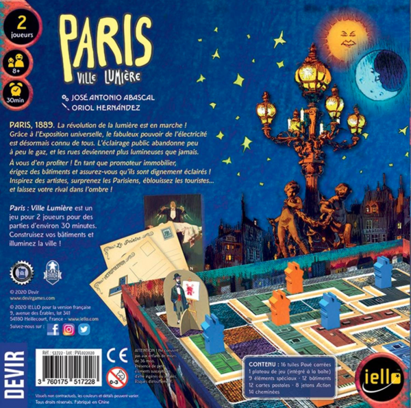 PARIS VILLE LUMIERE