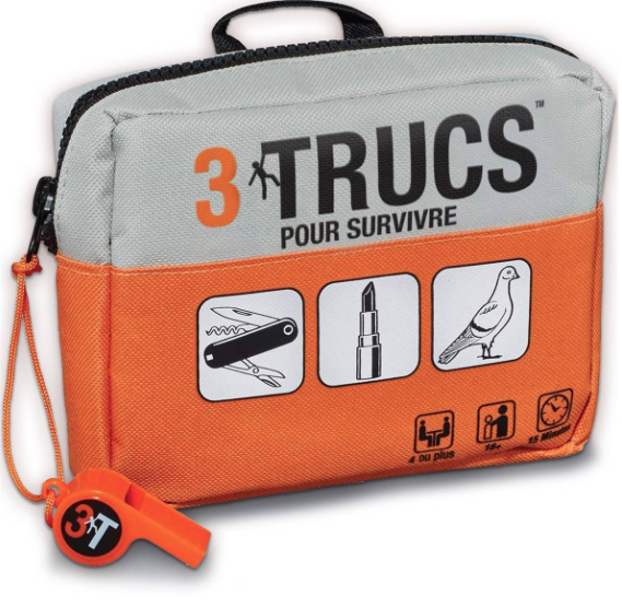 3 TRUCS POUR SURVIVRE