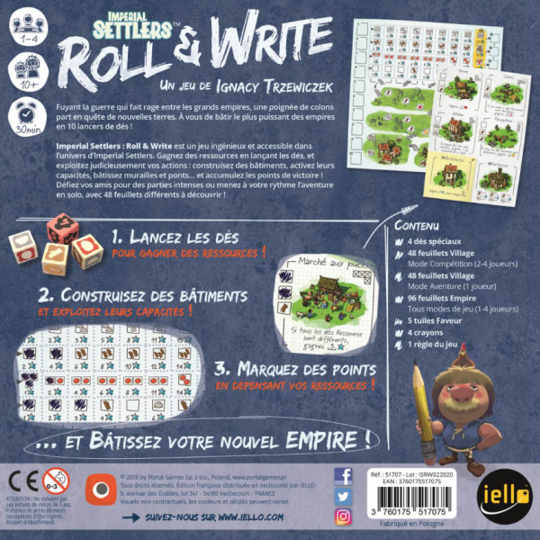 IMPERIAL SETTLERS - ROLL & WRITE