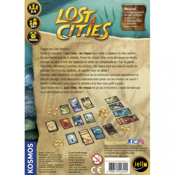 LOST CITIES - LES RIVAUX