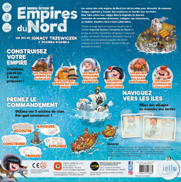 IMPERIAL SETTLERS - EMPIRES DU NORD