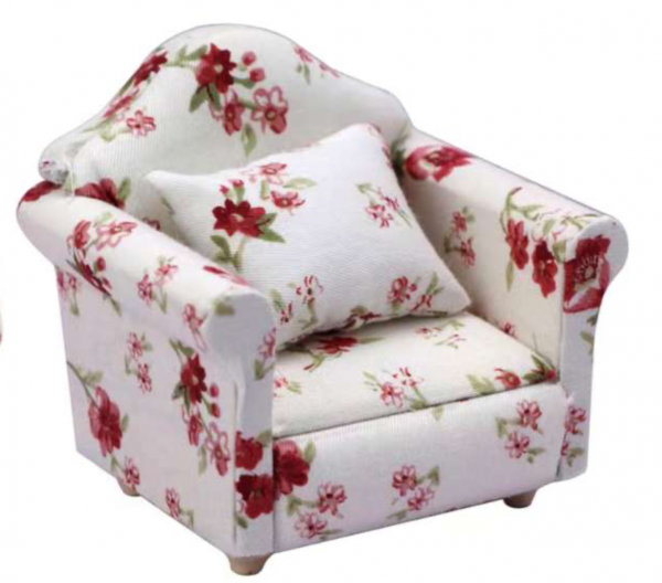 FAUTEUIL OU CANAPE TISSUS FLEURS
