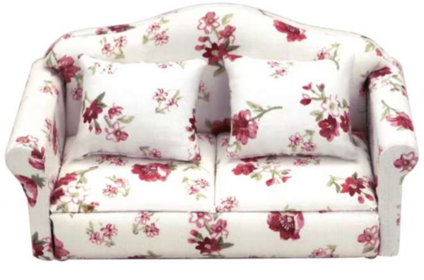 FAUTEUIL OU CANAPE TISSUS FLEURS