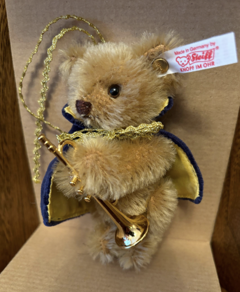 STEIFF _ PETIT TEDDY TROMPETTISTE