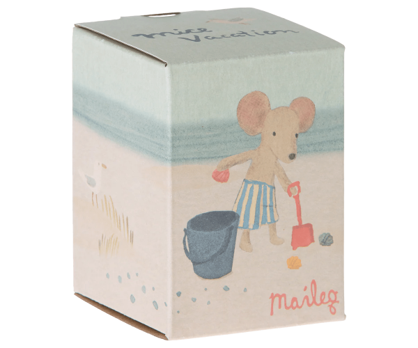 MAILEG - Set de plage - seau, pelle et coquillages